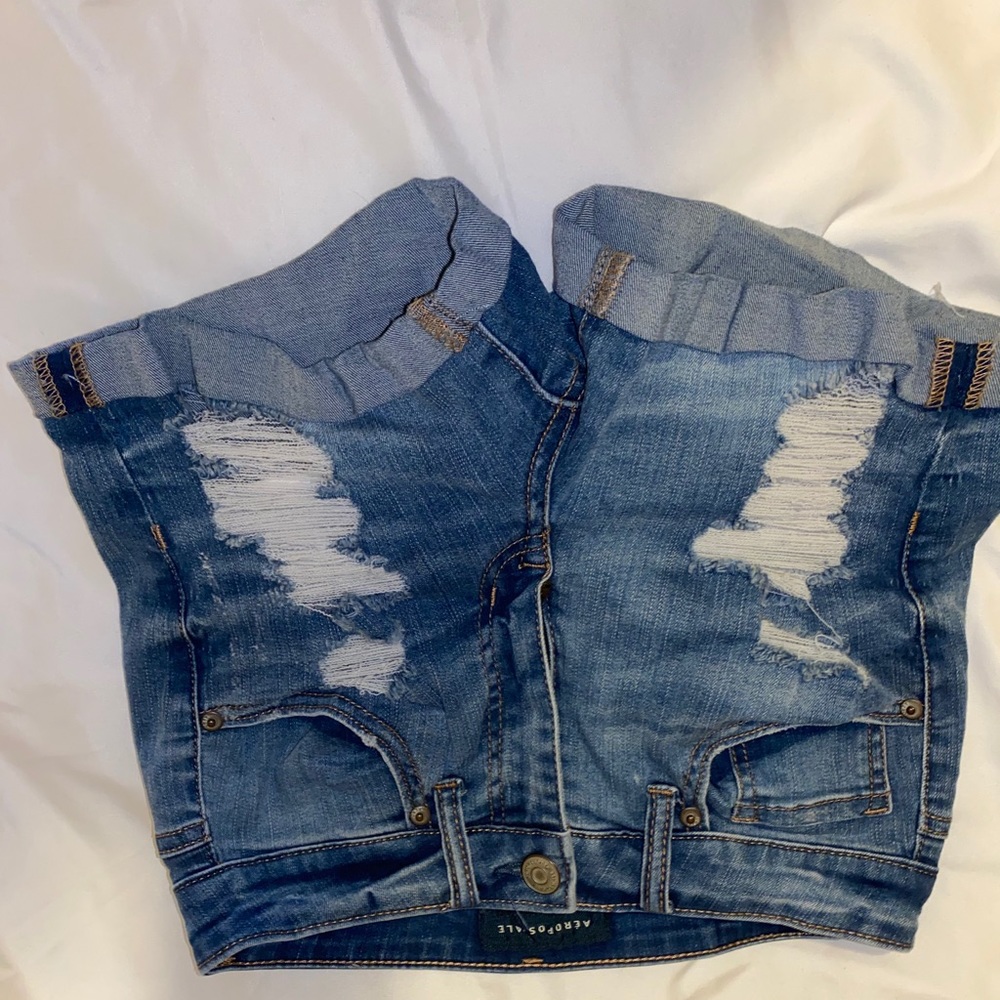 Dark Wash Shorts